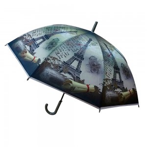 Зонт "Париж" (полуавтомат) D95см FX24-22