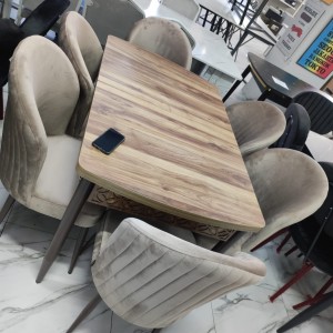 Столовый комплект  1 стол+6 стула мод. 2748 (Incimo-Турция)