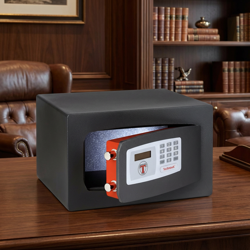Technomax Сейф Techosafe Moby Digital MTE/4 Электронный черный 23кг